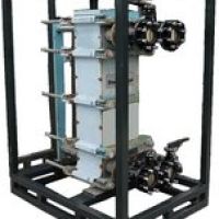 Rental plate and frame heat exchanger