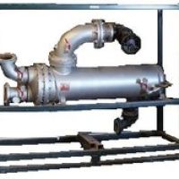 Rental shell and tube heat exchanger