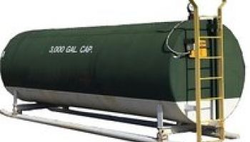 Rental oil tank 3,000 gallons