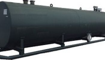 Rental oil tank 10,000 gallons