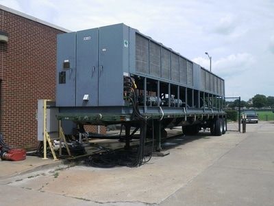 400 ton Trane RTAA chiller installed