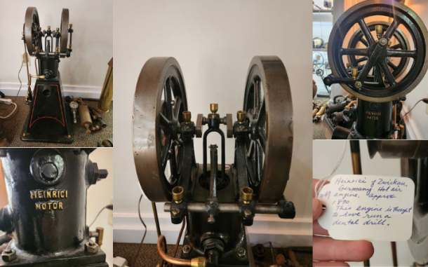 Heinrici Dental Hot Air Engine