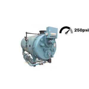 Used 150 Hp 4‐pass Dryback High Pressure Steam Boiler