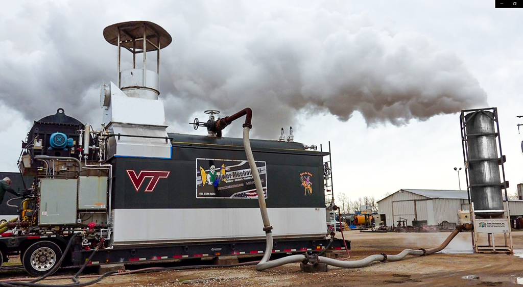 Steam vent silencer for rent