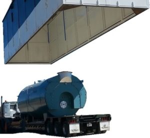 1000 Hp Trailer Mounted Boiler