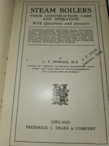 Late 19th Century & Early 20th Century Boiler Literature