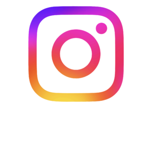 Instagram app logo: a rounded square with a gradient purple-pink-orange, on a black background