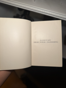 Elementary Steam Power Engineering Author: Edgar MacNaughton