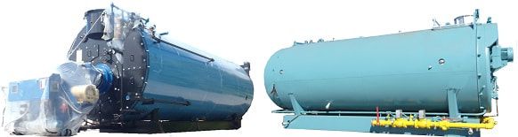 800 HP York-Shipley Boiler & 800 HP Cleaver-Brooks Boiler