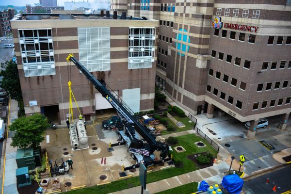 Power Mechanical on site installation