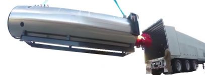 York-Shipley mobile boiler