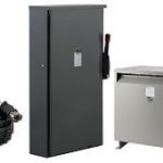 Rental disconnect switch, transformer and power cable