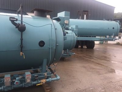 Used boiler Cleaver Brooks 200 HP firetube