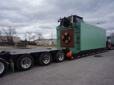 Used 75000 lb/hr O-type watertube boiler burner