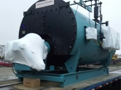 Used boiler Cleaver Brooks waterback